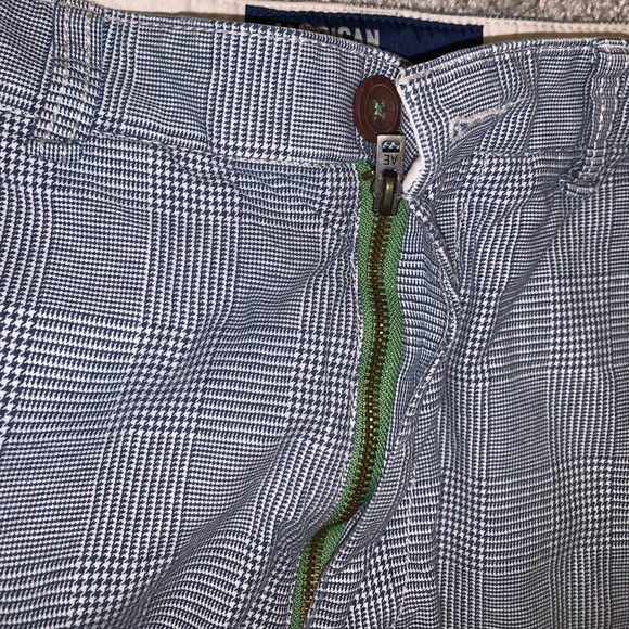 American Eagle Dark Blue & White Plaid shorts W 33 - Picture 7 of 13